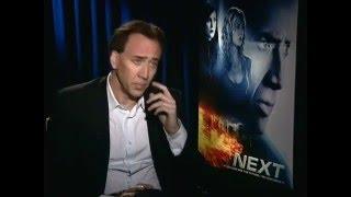 Nicolas Cage Interview for 'Next' (2007)