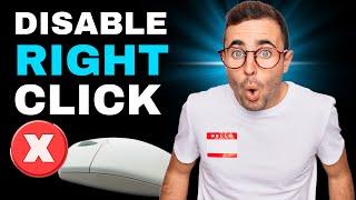 How To Disable Right Click On Your Wordpress Website