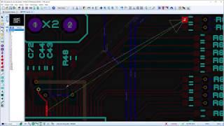 Proteus PCB Software Auto Track Complete