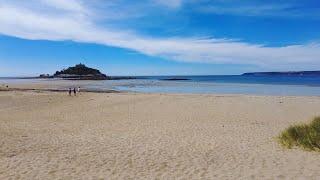 Marazion Beach - Cornwall Guide 4K Video