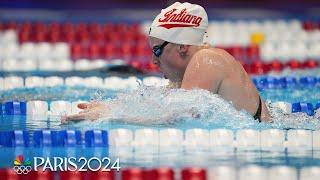 Lilly King finishes second to Kate Douglass in 200m breaststroke, gets engaged | NBC Sports