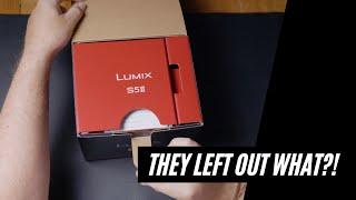 Unboxing the Lumix Panasonic S5 mk ii - It's not as it should be