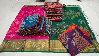 Chickpet wholesale Pochampally cotton silk, Banarasi, semi kanjivaram, semi crepe sarees