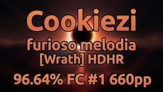 Cookiezi | gmtn. (witch's slave) - furioso melodia [Wrath] HDHR 96.64% FC #1 660pp