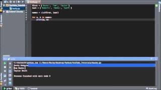Программирование на Python - 39 - zip функция