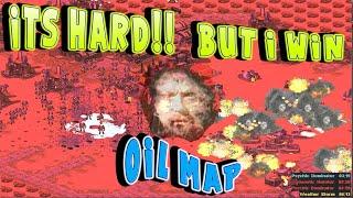 Oil map red alert 2 Yuri 6 players - super weapons - خريطة البترول تحدي 6 لاعبين