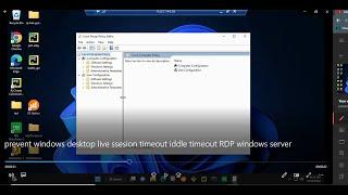rdp prevent Windows free rdp desktop live session timeout idle timeout rdp windows server