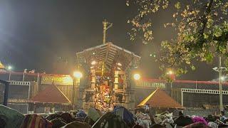 SABARIMALA  YATRA at night 2024.  Pamba To Sannidhana. #Ayyappa temple.