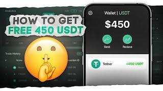 How to Instantly Get 450 Free USDT and Withdraw Immediately