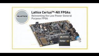 Lattice Certus-NX FPGAs