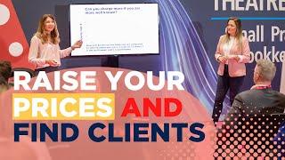 How to increase your BOOKKEEPING prices and find CLIENTS (Accountex London 2023)