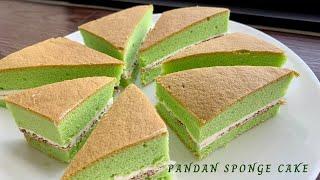 Bánh bông lan lá dứa (Pandan sponge cake)