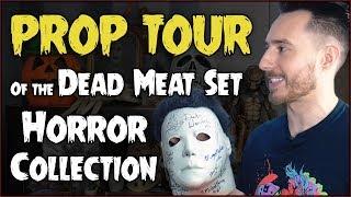PROP TOUR of the Dead Meat Set and All Its Horror Collectibles!