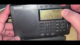 Operating the Tecsun PL-330 from 14000 to 15000 kHz Shortwave tuning SSB ham band more