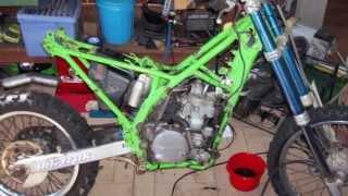 KDX 250 D1 Kawasaki 2 Stroke Restoration Project Part 2