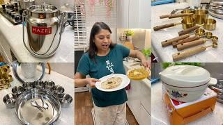 Kitchen 5 Most Useful Items from Amazon | Stainless Steel Masala Box , casserole | Indian Mom Studio