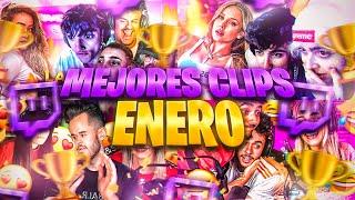 TOP CLIPS ENERO- Mejores Momentos Twitch España #mejoresmomentos #twitch