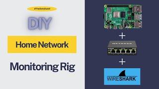 DIY Home Network Monitoring System - Raspberry Pi 4, Smart Switch, and Wireshark