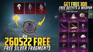  300 Free Outfits & Weapon | 260522 Free Silver Fragments | Got All Silver Shop | PUBGM