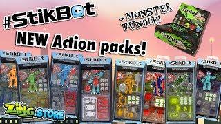 NEW Stikbot Action packs + Mega Monster pack! | Zing Store News