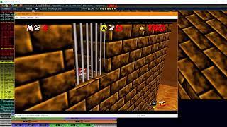 SM64 passing through Openable Grills with ledgegrab glitch