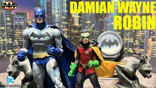 McFarlane DC Multiverse Damian Wayne Robin Batman Reborn Page Puncher Action Figure Review