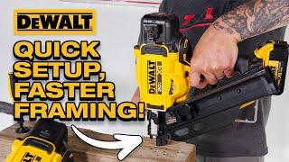 SAVE TIME, NO HASSLE! DEWALT’s Cordless Framing Nailers Are a Game Changer!