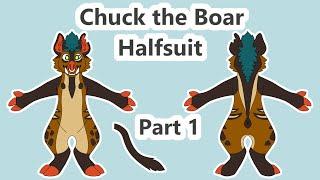The Making of Chuck: Part 1 | Fursuit Timelapse