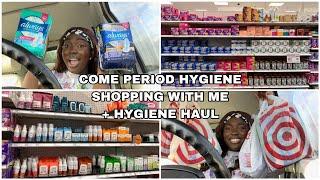 COME PERIOD HYGIENE SHOPPING WITH ME + HYGIENE HAUL