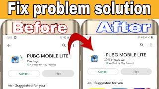 How to Fix PUBG mobile download pending problem solve.? play store se PUBG mobile download ni ho rh