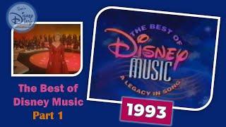 The Best of Disney Music | A Legacy in Song 1993 | Angela Lansbury | Disneyland | Walt Disney World