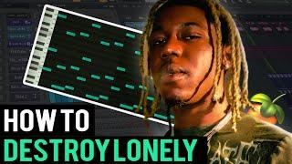 HOW TO MAKE GUITAR BEATS FOR DESTROY LONELY (fl studio tutorial)