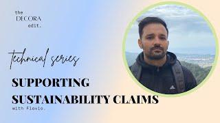 The Technical Series - Supporting Sustainability Claims with Flavio, MSc in engineering.