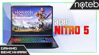 Acer Nitro 5 (2021) - Horizon Zero Dawn Gameplay Test (Ryzen 9 5800HX, RTX 3080)