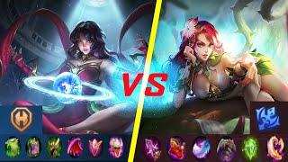 Esmeralda Tank Build vs Esmeralda Mage Build 1vs1 Mobile Legends Bang Bang