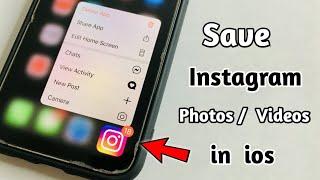 How to Download Instagram Photos/Videos in iPhone