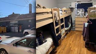 Flight attendant 'crash pad' inside Boston garage shut down