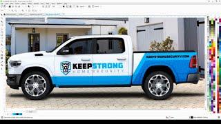 How to Design Vehicle Advertising | Joseph Diaz | CorelDRAW for Windows