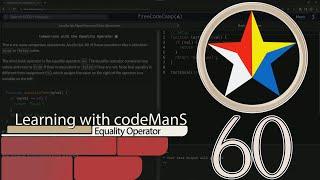 JavaScript Basic 60: Comparison with the Equality Operator | FreeCodeCamp