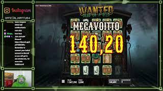 So Many Wilds!! Great Train Bonus!! Big Win From Wanted Dead Or A Wild Slot!!