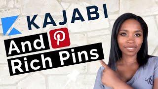 Set up Pinterest RICH PINS On KAJABI Easy