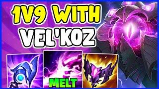 HOW TO PLAY VEL'KOZ MID FOR BEGINNERS & CARRY IN SEASON 12 | Vel'koz Guide S12 - League Of Legends