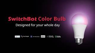 SwitchBot Color Bulb EN Ads
