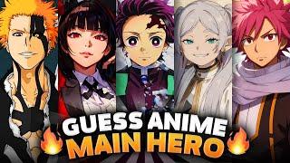 Who Is The Main Anime Character?  Popular Anime Quiz 