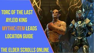 ESO Torc of the Last Ayleid King Leads Location Guide