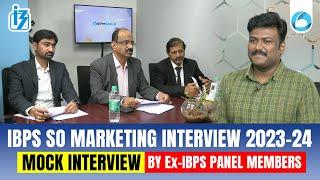 IBPS SO Marketing Officer Mock Interview 2023-24 | IBPS SO Marketing Interview Questions & Answer