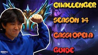 HOW TO PLAY CASSIOPEIA IN SEASON 14 LIKE A CHALLENGER