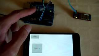 Arduino Bluetooth LED controlled from Android phone with RoboRemo app