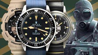 Watches Of The British Armed Forces - UK Military (SAS, Royal Air Force, Royal Navy, Royal Marines)