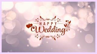 Happy Wedding Title